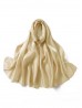 Solid Color Silk Feeling Scarf